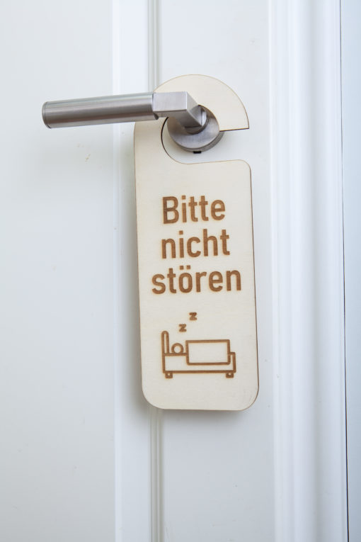 Türhänger "Bitte nicht stören / Bitte Zimmer aufräumen" Türanhänger 2-seitig – Bild 3
