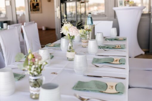 Hochzeit Serviettenring - Anhänger personalisierbar – Bild 5