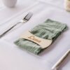 Hochzeit Serviettenring - Anhänger personalisierbar